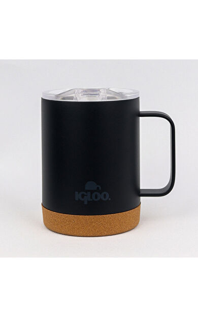 Igloo Cork Mug 350ml-SİYAH