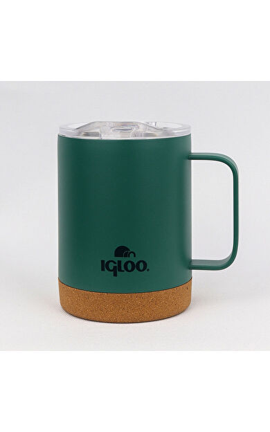Igloo Cork Mug 350ml-YEŞİL
