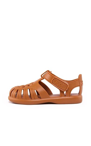 TOBBY SOLID Kahverengi Çocuk Sandalet