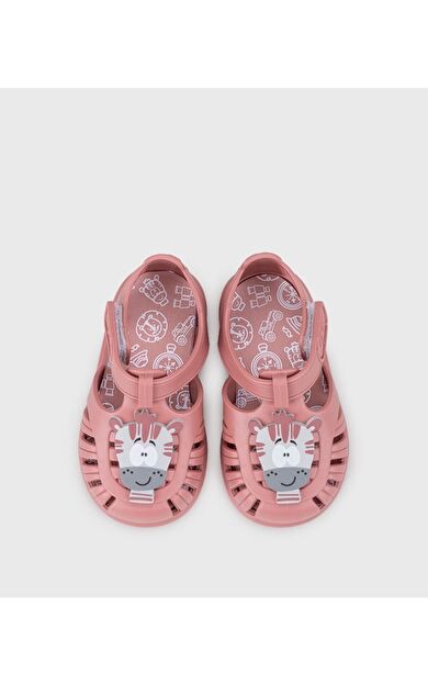 S10373 TOBBY ZEBRA Kız Çocuk Pembe Sandalet