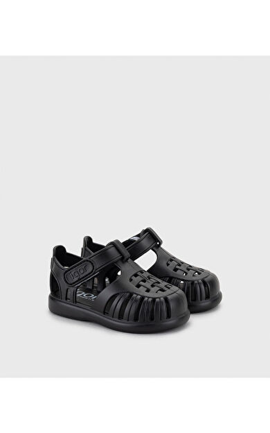 Tobby Solid Çocuk Sandalet Ayakkabı S10271-002Negro