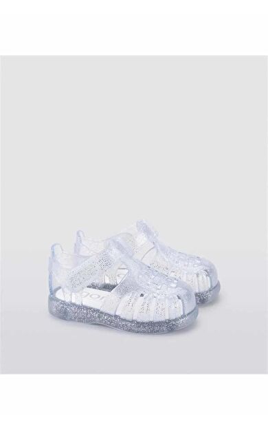 Tobby Gloss Glitter Çocuk Gri Sandalet S10308-ıgr091