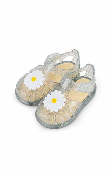 Tobby Gloss Flor Çocuk Sandalet Ayakkabı S10322-386Transparen