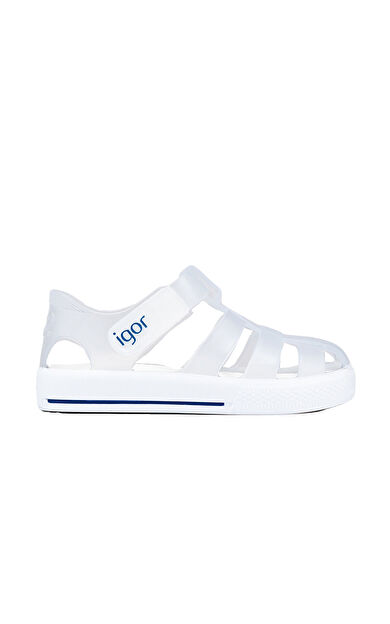 Star Unisex Bebek & Çocuk Beyaz Sandalet UNISEX ÇOCUK SANDALET S10171