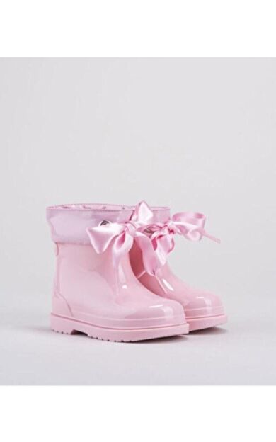 W10238 Bimbi Lazo Kız Çocuk Pembe Yağmur Çizmesi
