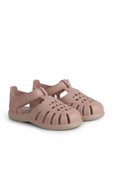 Tobby Solid Bicolor Maquillaje Çocuk Sandalet BB355-197