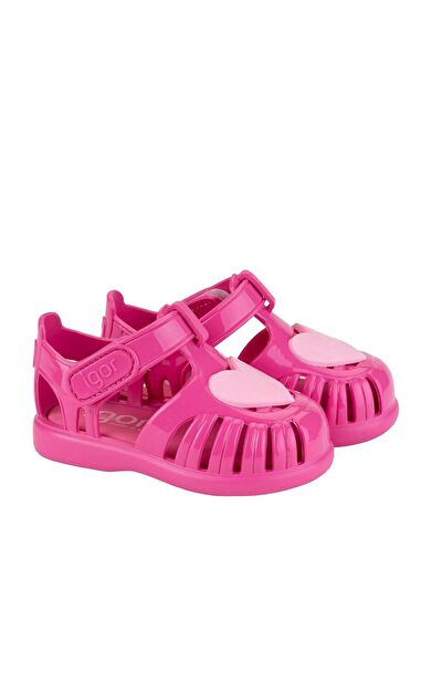 Tobby Gloss Love Bebek & Çocuk Sandalet Ayakkabı S10310-007Fucsia