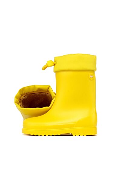 Çocuk Kürklü Yağmur Çizmesi W10101 Chufo Cuello Borreguıllo