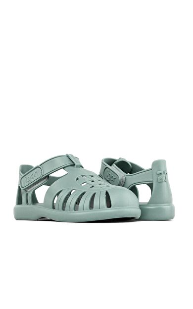 Tobby Solid Çocuk Gri Günlük Stil Sandalet S10271-013