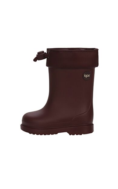 W10100 Chufo Cuello Çocuk Bordo Yağmur Çizmesi