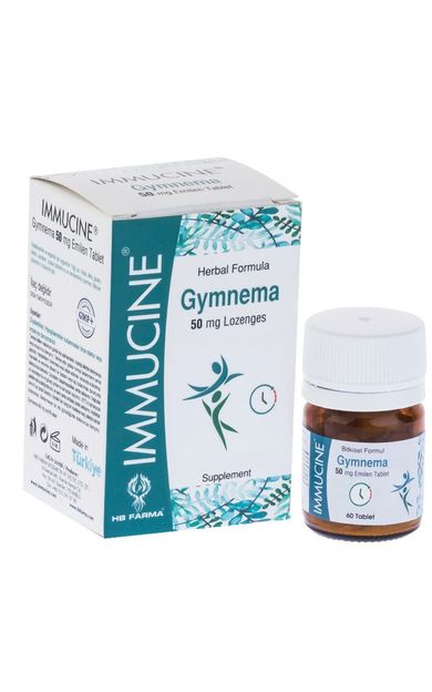 Immucine Gymnema 50mg 60 Lozenges Tablet