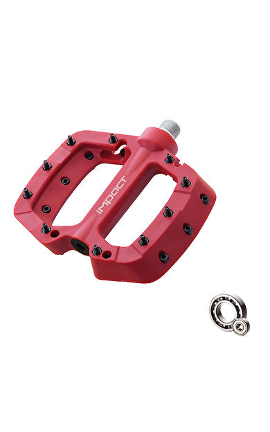 Impact Comp 2 Plastik Çift Rulmanlı Bisiklet Pedalı Farklı Renklerde PDL-308 PDL-309 PDL-310