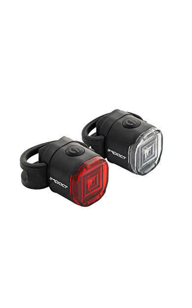 Impact Twins Usb Şarjlı Ön Arka Bisiklet Aydınlatma Seti FST-409