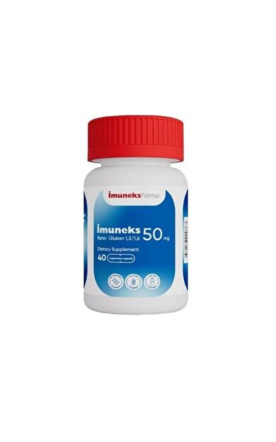 Imuneks Beta Glucan 1,3/1,6 50 mg 40 Kapsül