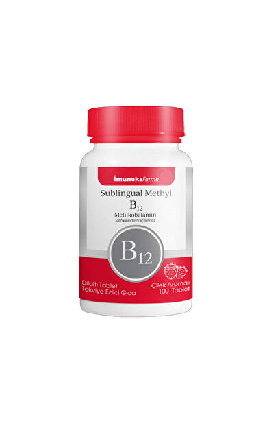 Imuneks Farma Sublingual Methyl B12 100 Tablet