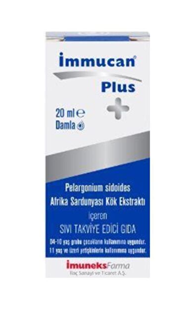 Imuneks Immucan Plus Afrika Sardunyası Damla 20 ml