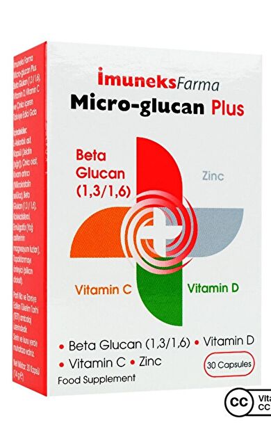 Imuneks Micro-glucan Plus 30 Kapsül