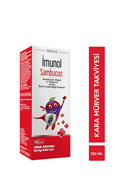 Orzax Ocean İmunol Sambucus Şurup 150 ml