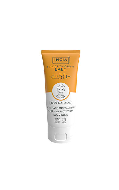 INCIA Bebekler İçin Doğal Güneş Kremi 50 SPF 50 ml