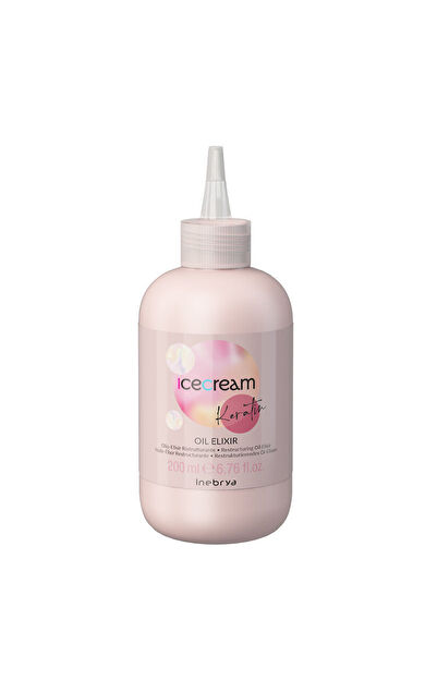 Inebrya Ice Cream Keratin Oil Elixir Cheratina 200 ml