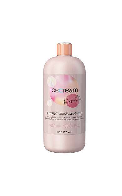 Inebrya Ice Cream Keratin Restructuring Shampoo 1000 ml