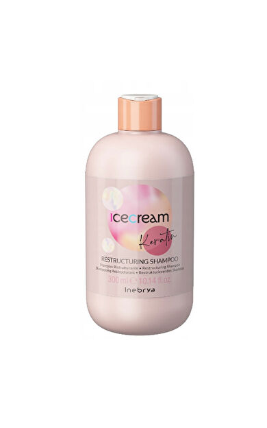 Inebrya Ice Cream Keratin Restructuring Shampoo 300 ml