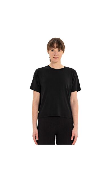 Inguz Modal Bisiklet Yaka Basic Yoga T-Shirt