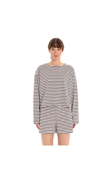 Inguz Stripe %100 Pamuk T-Shirt