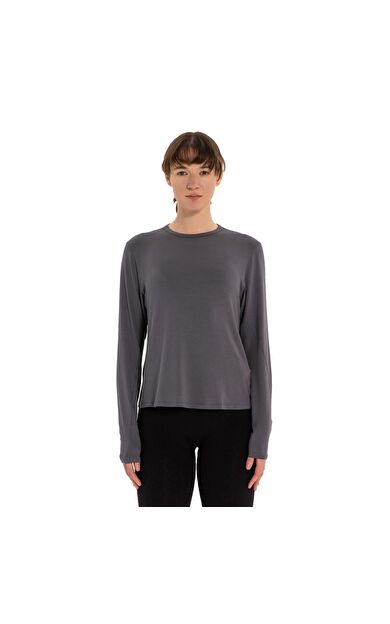 Inguz Uzun Kollu Basic Modal Yoga T-Shirt