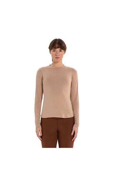 Inguz Uzun Kollu Basic Modal Yoga T-Shirt