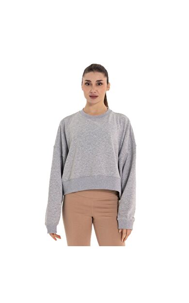 Inguz Oversize Sweatshirt Gri