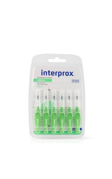 Interprox Interproximal Micro PHD 1.1 Arayüz Fırçası 6 Adet YEŞİL
