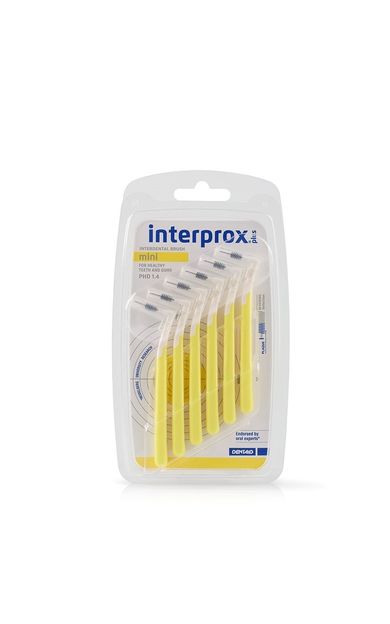 Interprox Plus Mini Conical PHD 1.4 Arayüz Fırçası 6 Adet SARI