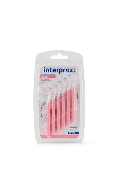 Interprox Plus Nano 0.7mm Arayüz Fırça 6'lı Pembe