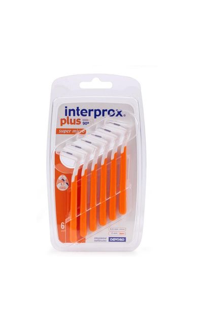 Interprox Plus Süper Micro 0.9mm Arayüz Fırçası 6 Adet TURUNCU