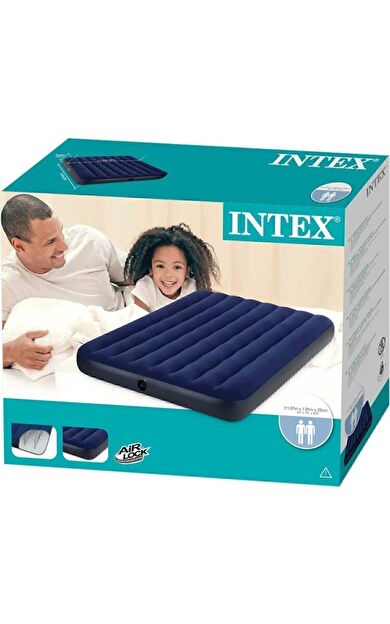 Intex 64758 Çift Kişilik Şişme Yatak 137x191x25cm