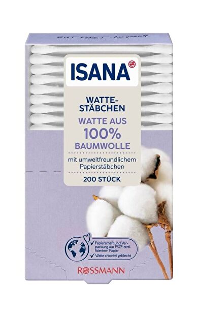 Isana Kulak Çubuğu, Kutulu Kağıt Çubuk, 200LÜ