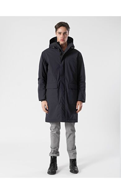 ISAORA METRO COAT CEKET NAVY