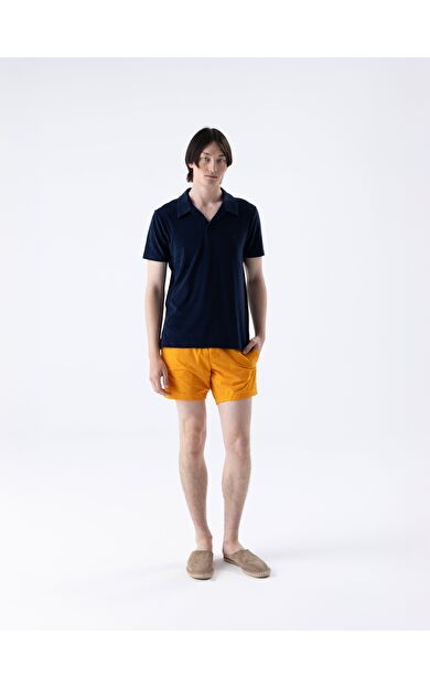 ISAORA TOWEL COTTON POLO TİŞÖRT BLUE