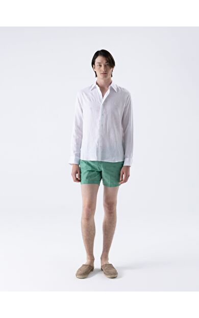 ISAORA THE LINEN GÖMLEK WHITE