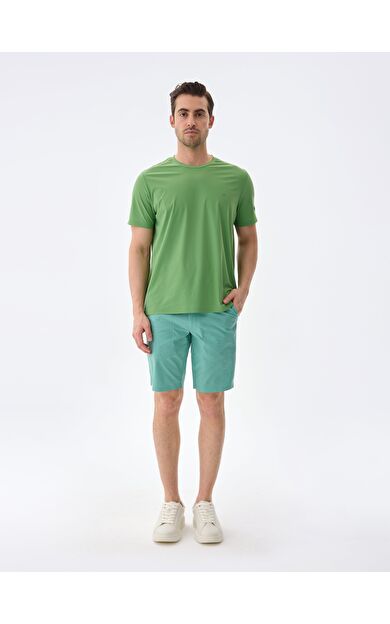 ISAORA SUPER CREW KISA KOLLU TİŞÖRT PALM GREEN