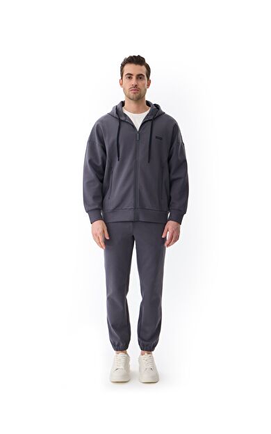 ISAORA GIZA COTTON SWEATSHIRT NAVY