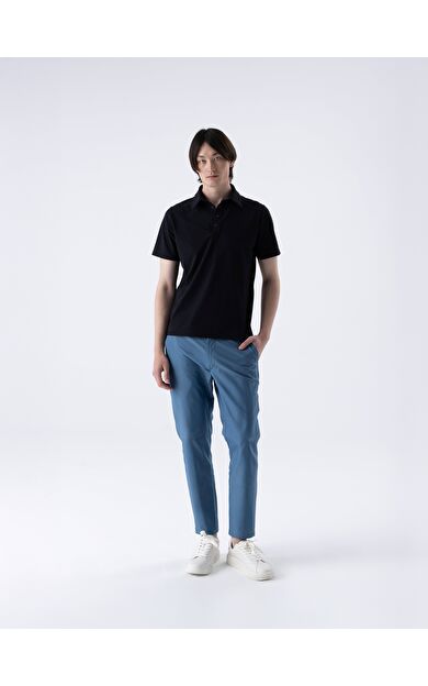 ISAORA COMFORT PIQUE POLO TİŞÖRT BLACK