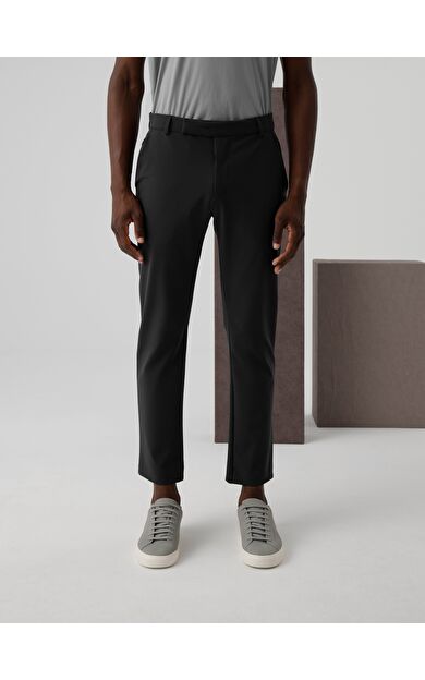 ISAORA STAR TECHNICAL CHINO PANTOLON BLACK