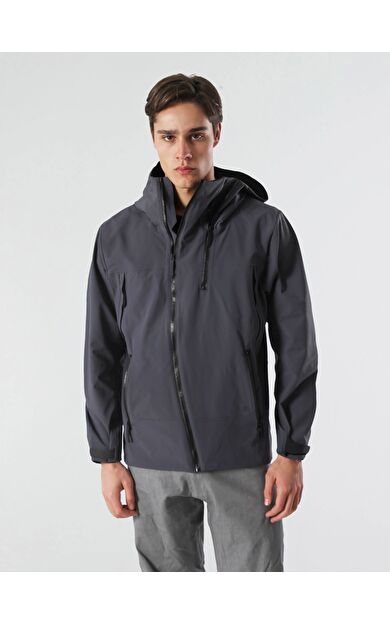 ISAORA ASYM SHELL CEKET DARK GREY