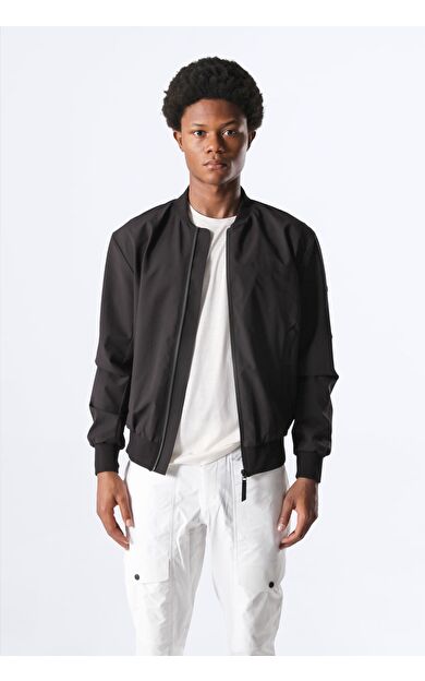 ISAORA FLEX BOMBER CEKET BLACK ONYX