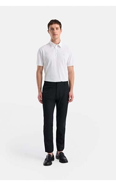 ISAORA COMFY TECHNICAL CHINO PANTOLON BLACK