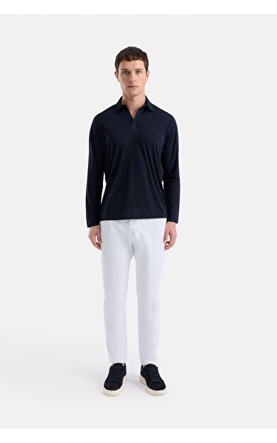 ISAORA EXTRA LIGHT TECH UZUN KOLLU POLO NAVY