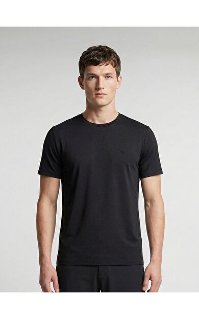 ISAORA SUPER MERCERIZED TEE DARK GREY