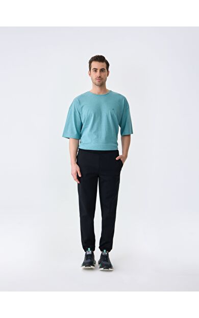 ISAORA GIZA COTTON JOGGER PANTOLON BLACK